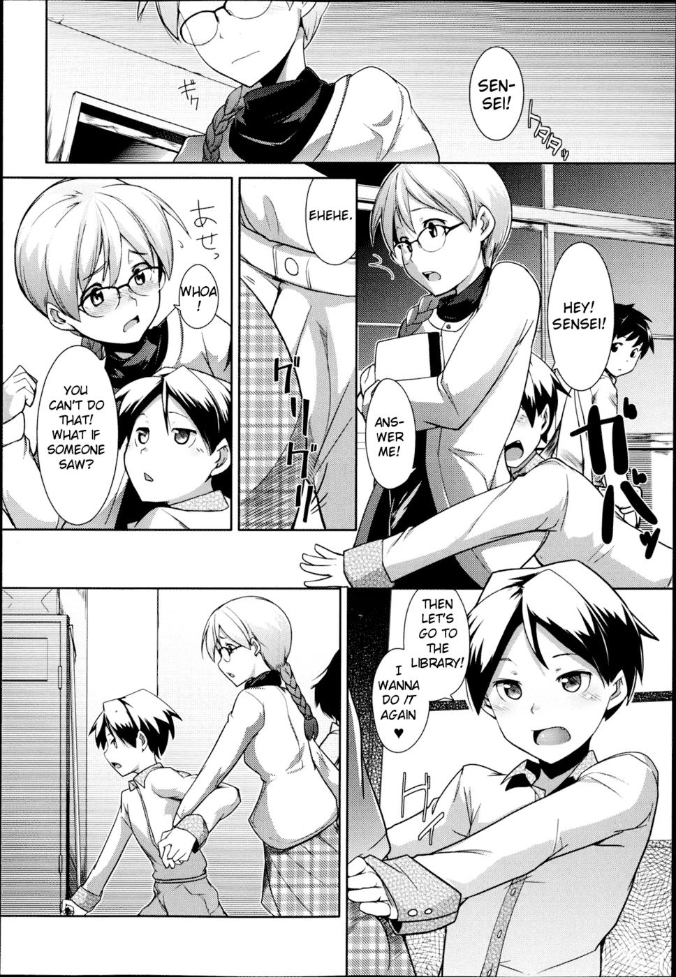 Hentai Manga Comic-Library Teacher-Read-18